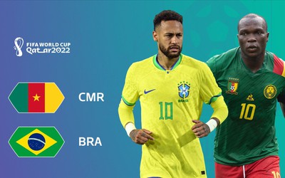 Siêu máy tính và chuyên gia dự đoán kết quả trận Cameroon và Brazil