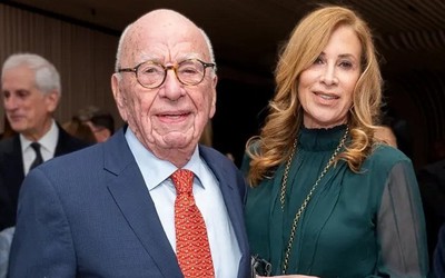 Tỷ phú Rupert Murdoch sắp kết hôn lần thứ 5 ở tuổi 92