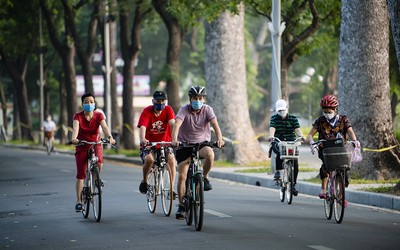Đề xuất thí điểm hai tuyến đường dành riêng cho xe đạp ở Hà Nội