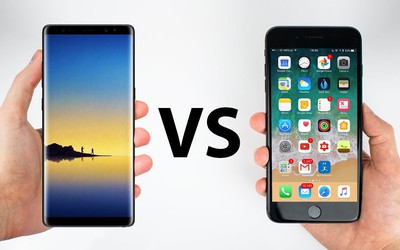 iPhone 7 Plus cho Galaxy Note 8 "ngửi khói" về hiệu năng