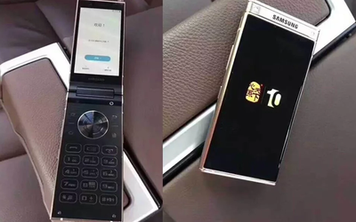 Smartphone nắp gập mới nhất của Samsung lộ diện