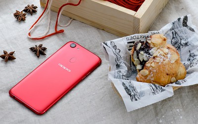 Oppo F5 ra mắt phiên bản màu đỏ RAM 4GB, giá không đổi