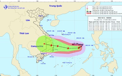 Thủ tướng Chính phủ chỉ đạo ứng phó khẩn cấp bão số 6