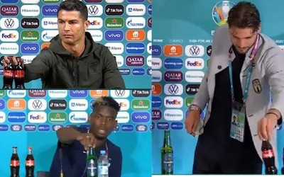 UEFA cảnh báo, hành động học theo Ronaldo “phá” nhà tài trợ sẽ bị phạt