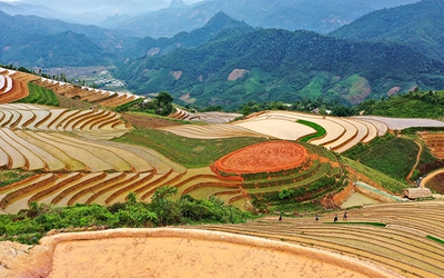 Xuất hiện thêm một quần thể ruộng bậc thang mới tại Yên Bái thu hút giới trẻ