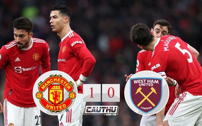 Man United 1-0 West Ham: Rashford đưa Quỷ đỏ vào top 4