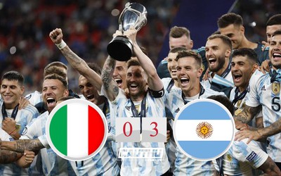 Messi tỏa sáng rực rỡ, Argentina vô địch Siêu cúp Liên lục địa