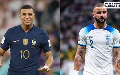 Chỉ 1 cầu thủ Anh ‘vô hiệu hóa’ được Mbappe!