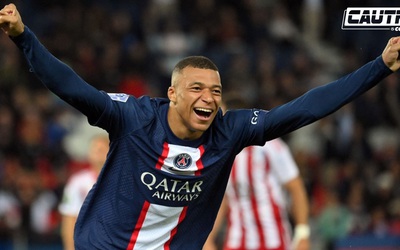 Lập cú đúp, Mbappe 'bay' vào lịch sử Ligue 1