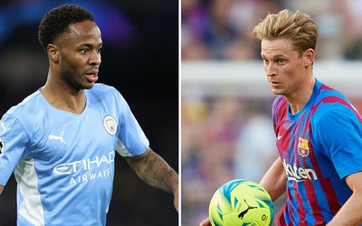 Guardiola gạ Barca đổi De Jong lấy Sterling