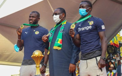 Cầu thủ Senegal được thưởng đất và tiền sau chức vô địch AFCON 2021