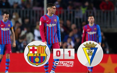 Barca thua nhược tiểu Cadiz sau khi bị loại khỏi Europa League