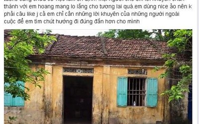 Thấy nhà người yêu nghèo khó, cô gái hoang mang hỏi nên tiếp tục hay dừng lại?