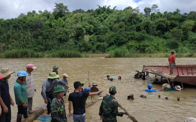 Vỡ đê bao ở Đắk Lắk, 1.000 ha lúa đến mùa thu hoạch mất trắng