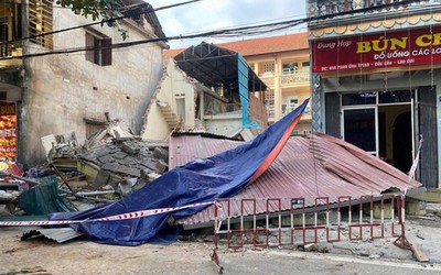 Lào Cai: Đào móng nhà làm sập hoàn toàn nhà hàng xóm