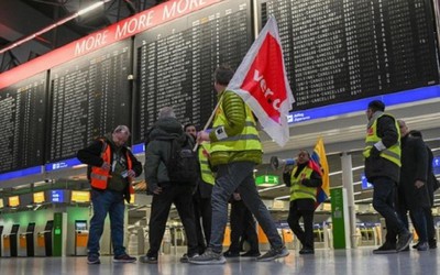 Đức: Hàng loạt sân bay lớn ngừng hoạt động vì đình công
