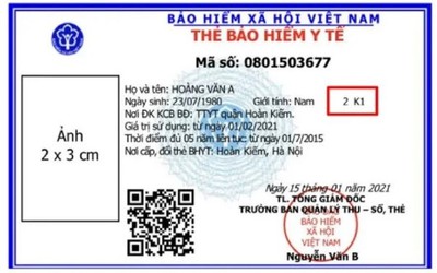 Nhìn ký hiệu này trên thẻ BHYT, biết mức hưởng cao nhất là bao nhiêu