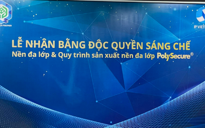 Polymer Q&T nhận Bằng Độc quyền sáng chế Nền đa lớp và Quy trình sản xuất nền đa lớp PolySecure