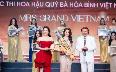 Mrs Grand Vietnam 2023: Nhan sắc ngọt ngào của Á hậu Bùi Thị Sao Mai