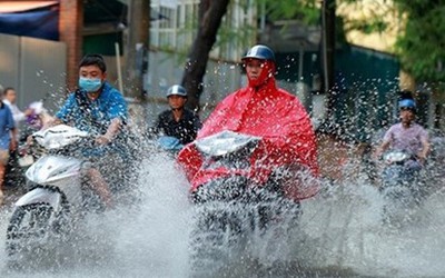 Dự báo thời tiết ngày 16/5/2020: Bắc bộ có mưa giông diện rộng, cảnh báo mưa đá, lốc, sét