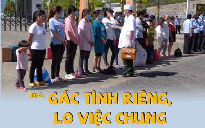 Áo xanh biên phòng chiến đấu với “giặc” Covid-19