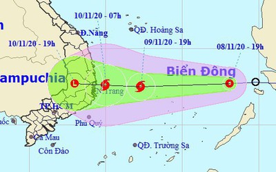 Dự báo thời tiết 9/11/2020: Tin bão khẩn cấp, cơn bão số 12