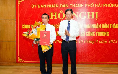 Nguyên Phó Chủ tịch Tp.Hải Phòng làm Giám đốc Sở Công Thương