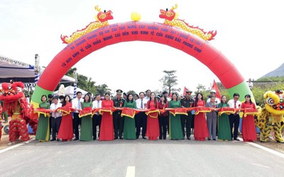 Quảng Ninh: Khánh thành tuyến đường 700 tỷ nối hai cửa khẩu