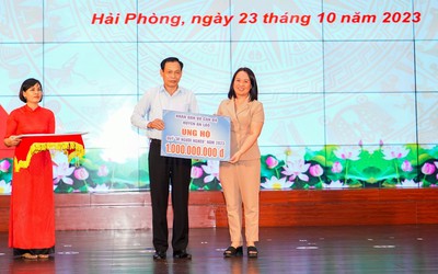 Hải Phòng: Ủng hộ “Quỹ vì người nghèo” 17 tỷ đồng