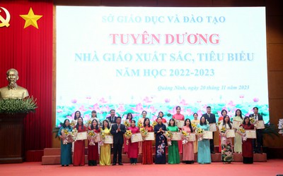 Quảng Ninh: Lựa chọn và tôn vinh 50 nhà giáo tiêu biểu cấp tỉnh