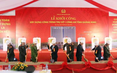 Khởi công dự án xây dựng trụ sở Công an tỉnh Quảng Ninh gần 800 tỷ đồng