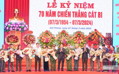 Hải Phòng: Kỷ niệm 70 năm chiến thắng Cát Bi