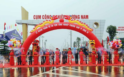 Quảng Ninh: Khánh thành cụm công nghiệp hơn 600 tỷ tại Tp.Uông Bí
