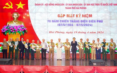 Hải Phòng: Gặp gỡ những người góp công vào Chiến thắng Điện Biên Phủ