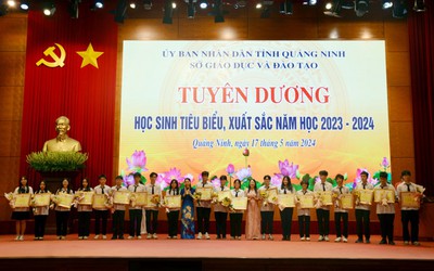 Quảng Ninh: Biểu dương, khen thưởng 212 học sinh tiêu biểu, xuất sắc