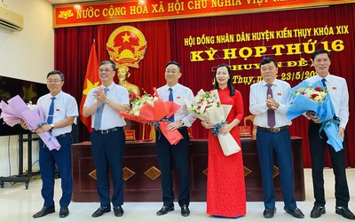 Hải Phòng: Huyện Kiến Thụy có tân Chủ tịch huyện