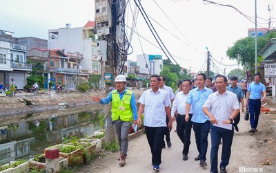 Hải Phòng: Giải quyết tình trạng ô nhiễm tại tuyến mương nội đô