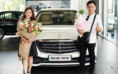 Bóc giá xe Mercedes-Benz Kiều Linh được ông xã Mai Sơn tặng