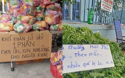 Hạnh phúc 0 đồng – ấm lòng trong đại dịch