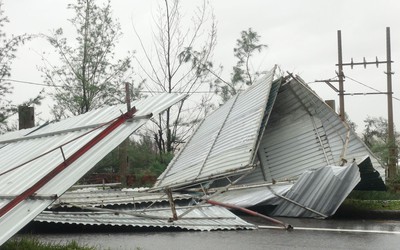 Thiệt hại ban đầu sau khi bão số 13 đi qua Quảng Bình