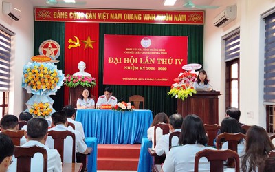 Chi hội Luật gia Cục THADS và Thanh tra tỉnh Quảng Bình Đại hội nhiệm kỳ 2024 - 2029