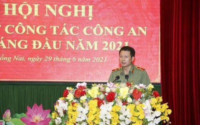 Giám đốc Công an tỉnh Đồng Nai được thăng hàm Thiếu tướng