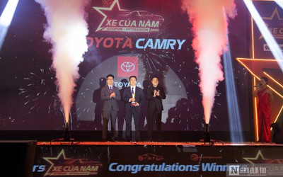 Toyota Camry được bình chọn là “Xe của năm 2022”