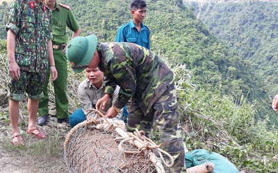 Hủy nổ quả bom khủng nặng hơn 300kg ở Nghệ An