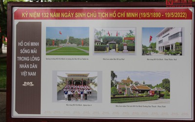 Nghệ An: Tổ chức triển lãm chuyên đề “Hồ Chí Minh–đẹp nhất tên Người"