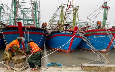 Công an tỉnh Nghệ An huy động tối đa lực lượng để ứng phó bão Noru