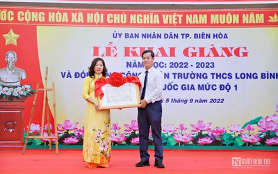 Đồng Nai: Tưng bừng ngày khai giảng năm học mới 2022-2023