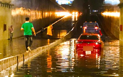 Đồng Nai: Đã khắc phục sự cố tại hầm chui Tân Phong do mưa ngập