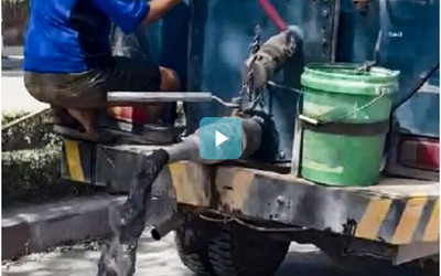 Đồng Nai: Điều tra xe bồn xả nước bẩn trên đường phố