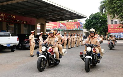 Đồng Nai: Ra quân đảm bảo trật tự an toàn giao thông dịp nghỉ lễ